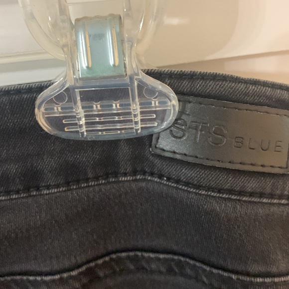 STS Blue Piper Skinny Jeans Distressed Black Size 7 - Picture 9 of 15